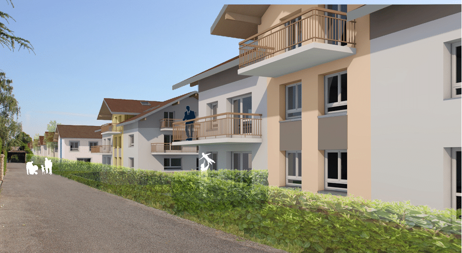 Construction de 17 logements locatifs aidés avec garages souterrains